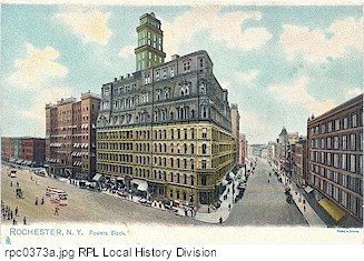 Rochester, NY Powers Block.