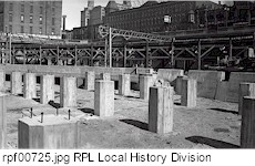 Rundel Building in Early Construction.