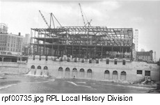 Rundel Building construction.