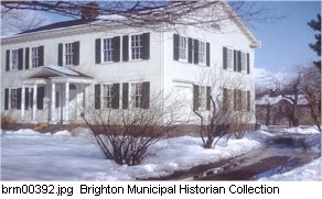 The Oliver Culver House, Rochester, Built 1816.