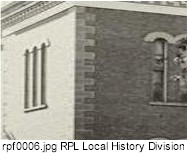 Quoins on the GeVa Theater Building.