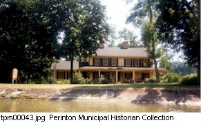 The Oliver Loud House, Bushnell's Basin, Built 1812.