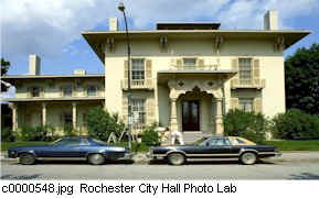 Brewster-Burke House, Rochester, Built 1849.