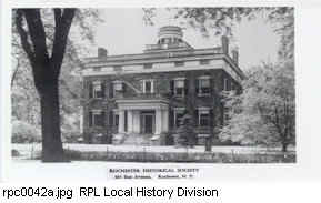 Woodside, Rochester, Built 1838.