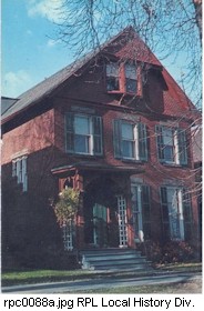 Susan B. Anthony's home, Rochester, built before the Civil War.