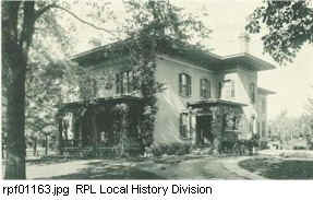 Lewis Ross House, Rochester, Date built: Pre-1890